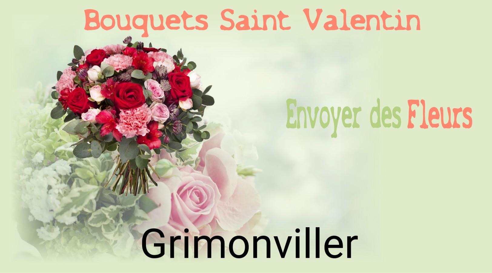 Roses de Saint-Valentin livrées à Grimonviller